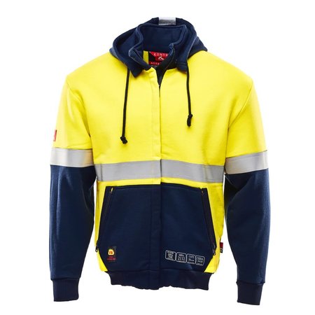 KONTRA UNIFORMS HiViz Sweatshirt Hoodie XL KON1421